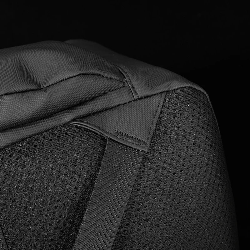 Unisex Modischer Minimalistischer Großraum-Wasserdichter Rucksack Tragbare College-Schultasche Trendiger Designer-Rucksack für Männer – Detail 30