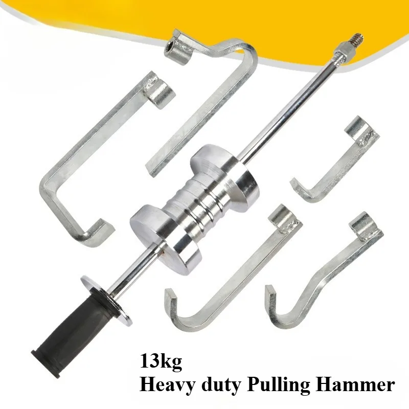 

Молоток-слайдер для кузовного ремонта, большой, для удаления вмятин, инструмент для авторемонта, мощный вытягивающий молоток