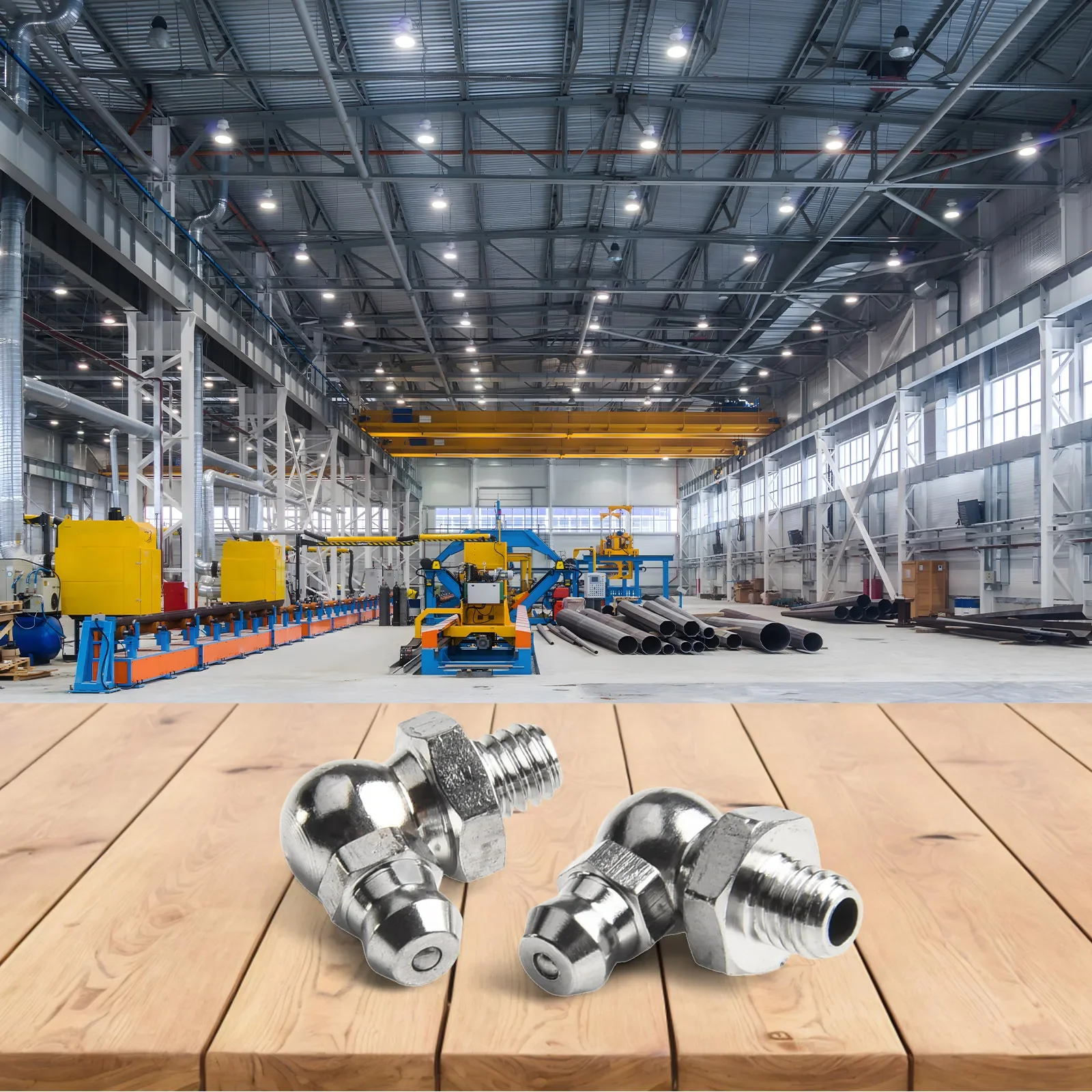 

5pcs M6 90° Grease Fitting Stainless Steel Slider Special Grease Nipple External Thread Hydraulic Standard Size