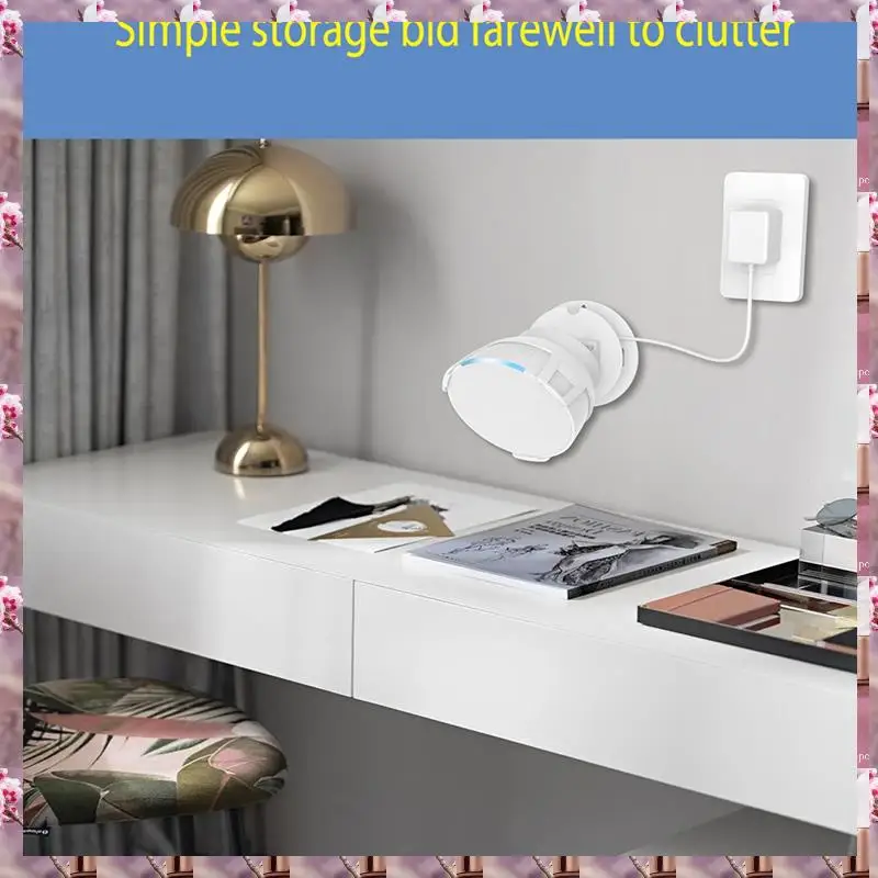 2025 Wall Mount Speaker Holder For Echo , Indoor Sound Box Bracket Built-In Cable Management, Home Decoration Accessory,Wall