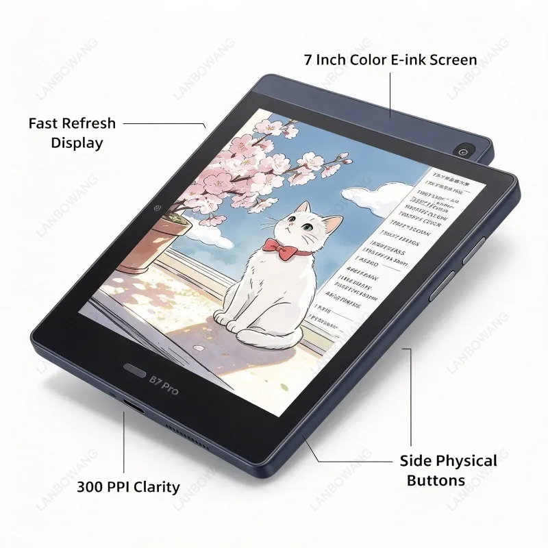For BigmeB7 Color E-reader, E-book Reader Same Model 4/8+64/256GB Bigme B751C 7-inch HD E-ink Color Screen