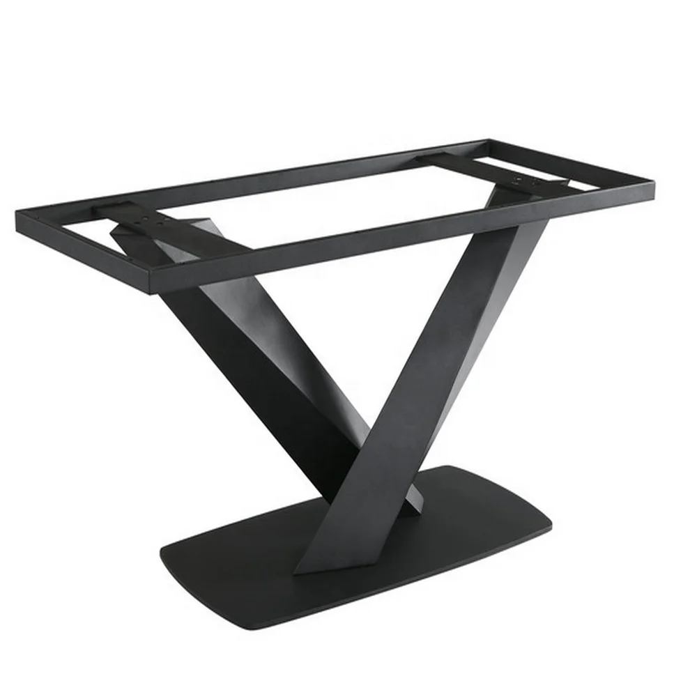 Black Metal Legs Metal Base for Dining Table Office Table Metal Base Custom Order