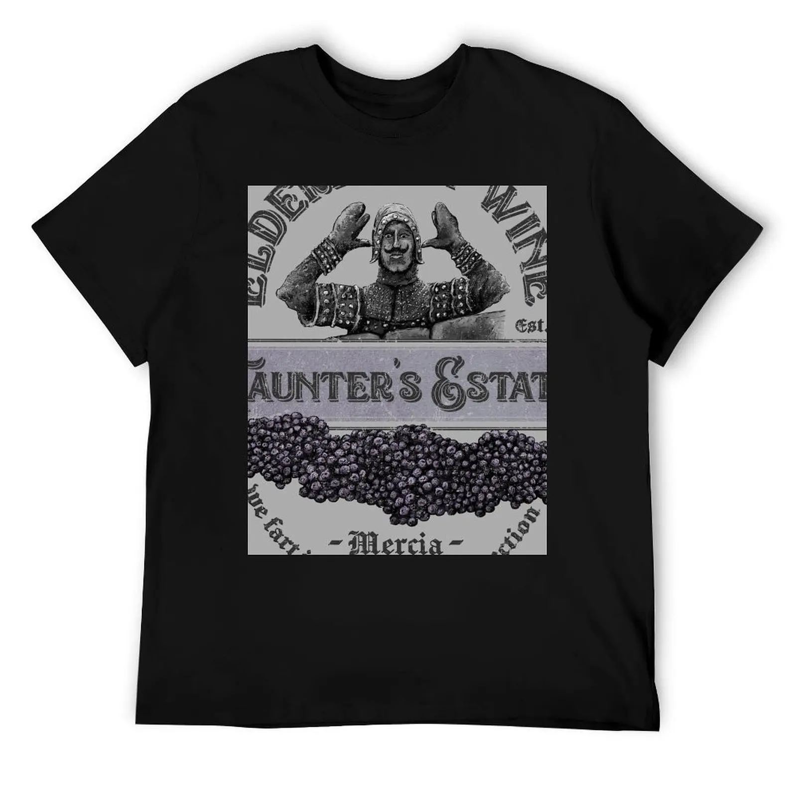 

Футболка Elderberry Wine, дизайнерские мужские футболки для мужчин, мужская повседневная футболка