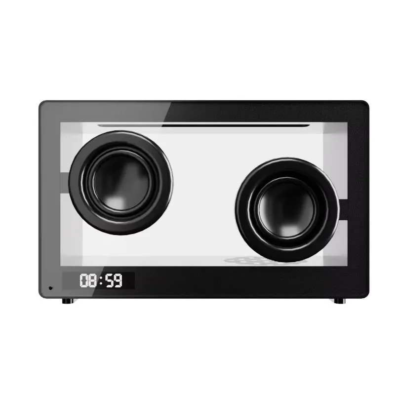 

2025 high-quality speakers, new creative audio Rgb dazzling color transparent simple wireless speakers