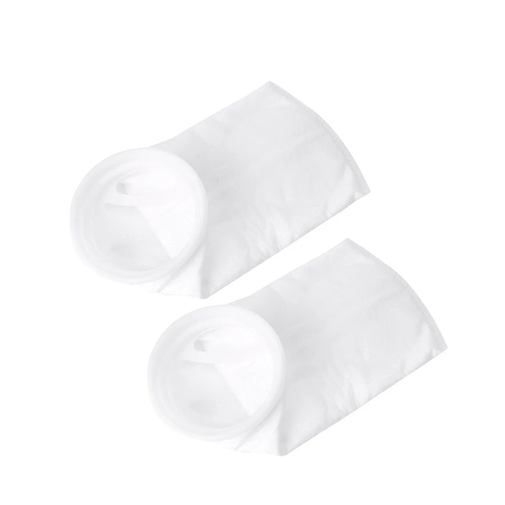 

4pcs Aquarium Socks 200Um Reusable Fish Tank Felt Bags Mesh Media Bag For Freshwater Marine Fish Tanks Filtering Debris Dust