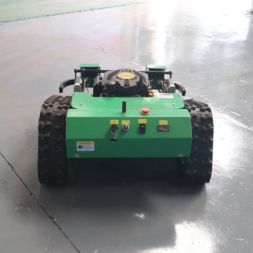 원격 제어 1000mm 잔디 깎는 기계, 풀 절단기, 플레일 모어, 휘발유 크롤러 잔디 깎는 기계 판매