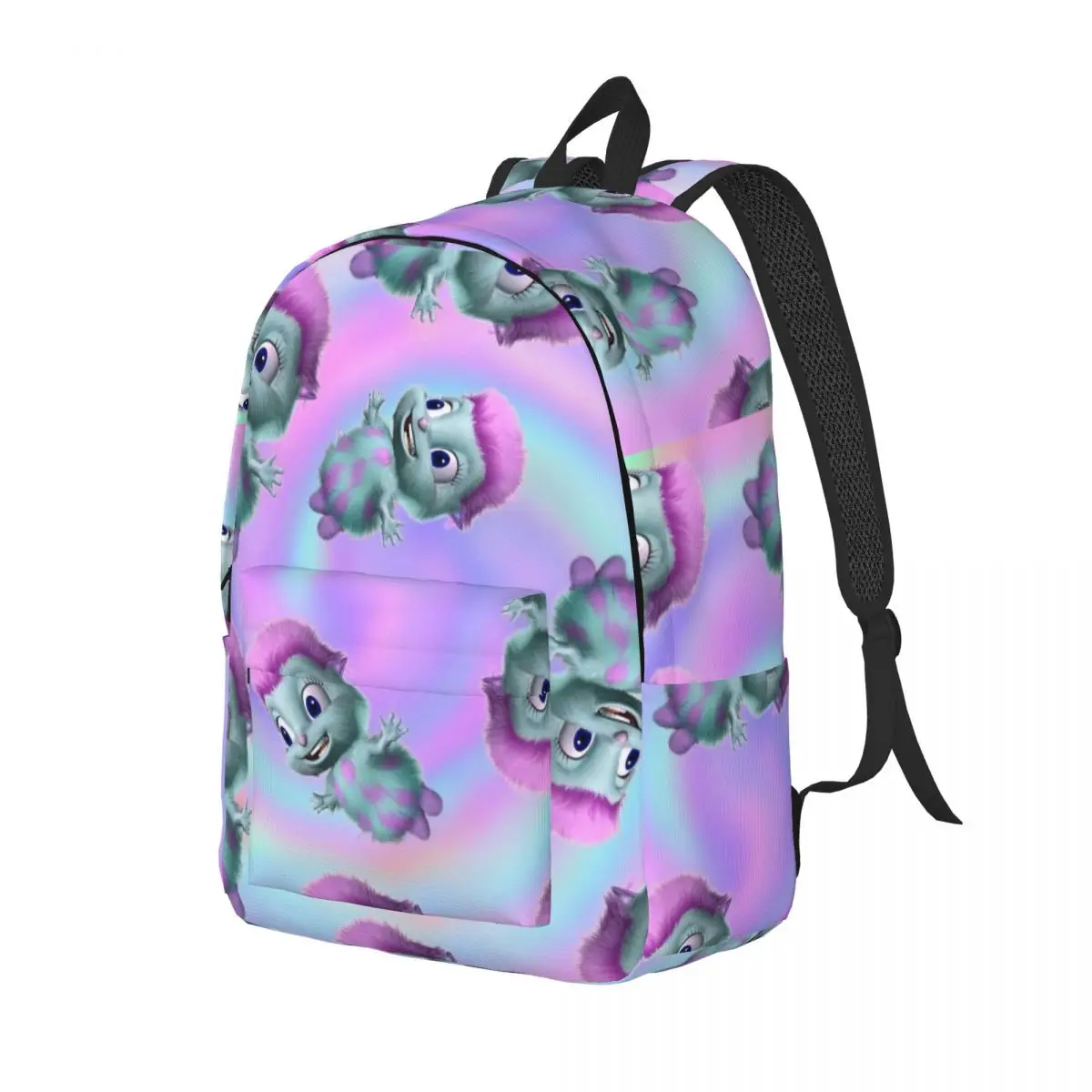 Mochila bonito dos desenhos animados para adolescentes, Bookbag escola colorida para estudante, Esportes universitários elementares