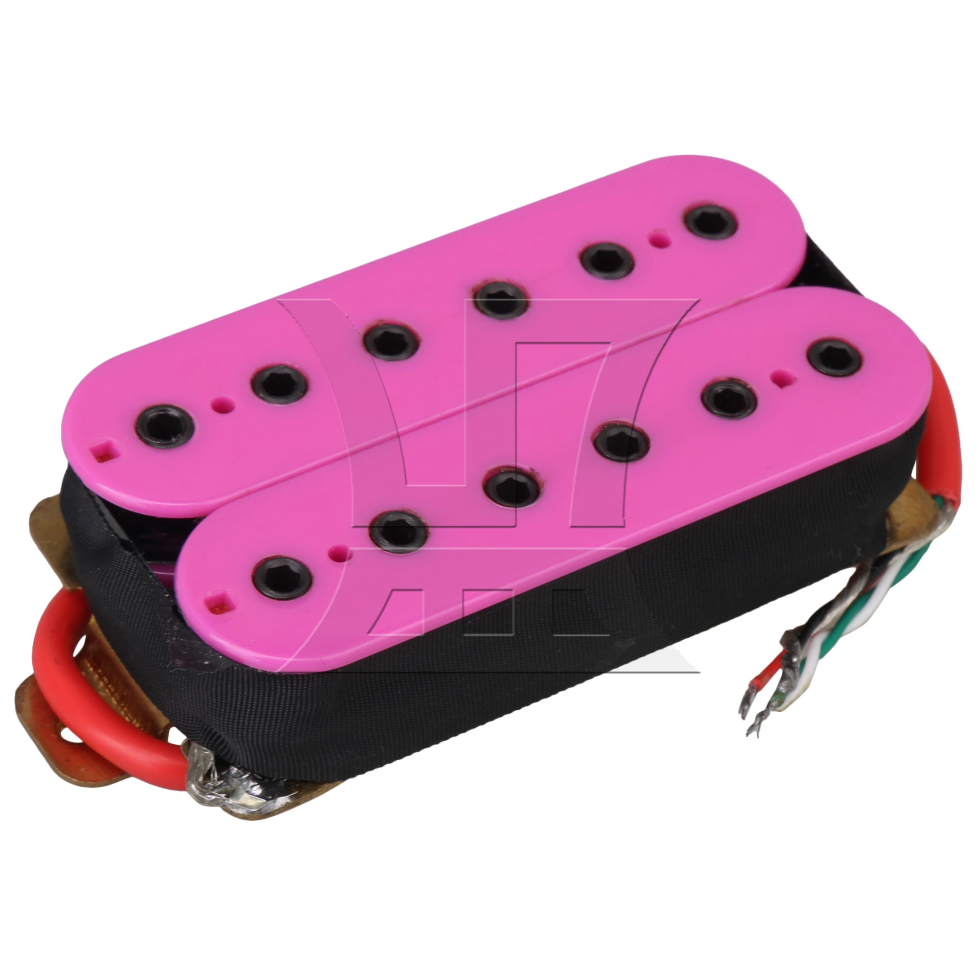 

Yibuy 1pc Guitar Neck Pickup Purple Black Wire Hbbc-Pp-Xbb Electric Guitar Dual Coil Pickup Electric Guitar Accessories