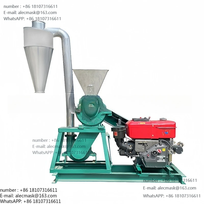 

1000 type large gypsum aluminum crusher soaked in water glutinous rice soybean crusher humus soil organic fertilizer powder