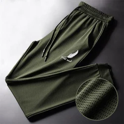 Men Quick Dry Pants Lightweight Hiking Jogging Trousers Breathable Workout Gym Ankle Joggers Athletic Running Pants Outdoor