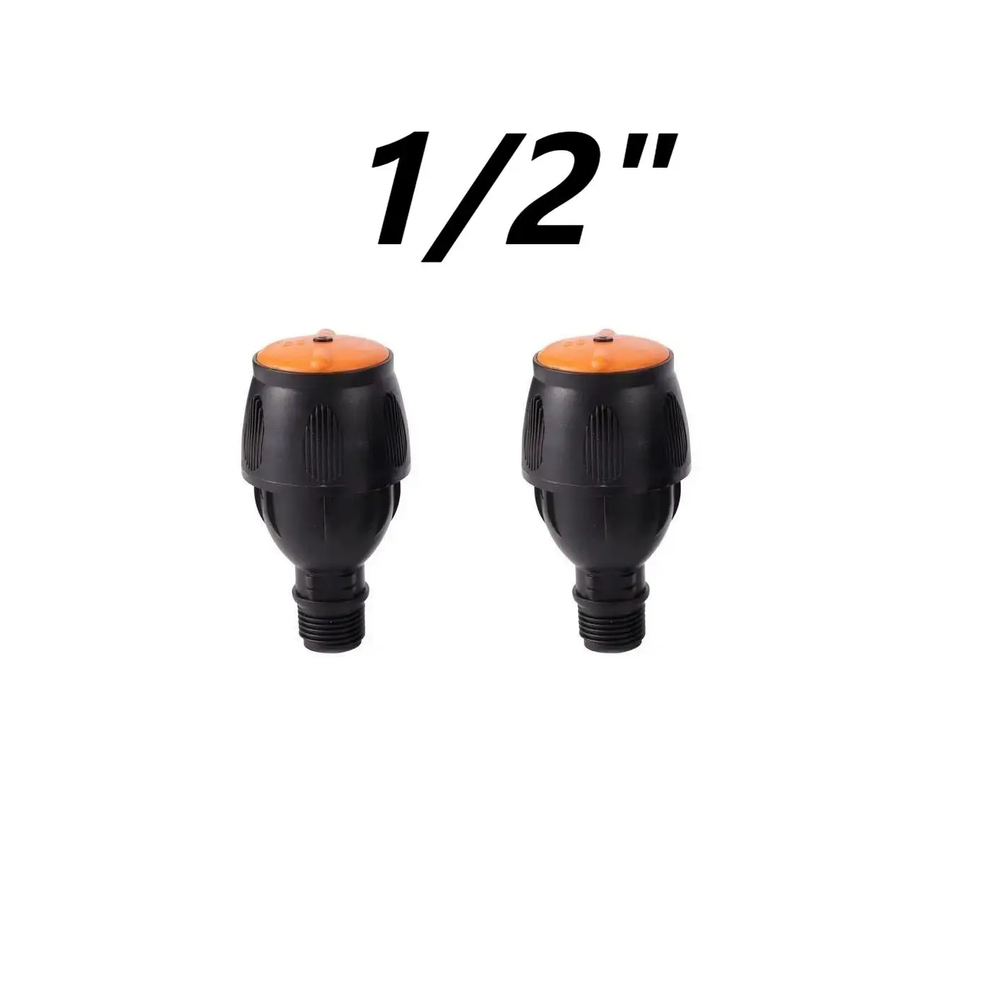 360 °   رؤوس رش دوارة طويلة المدى لري الزراعة والحديقة - متوافقة مع تركيبات 1/2 بوصة و3/4 بوصة