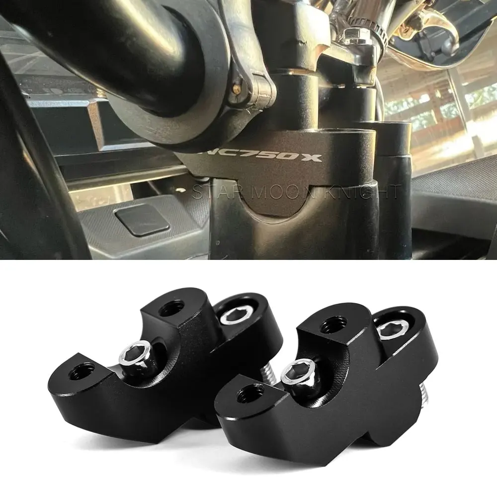 لهوندا NC 750 X NC750X 2016 - 2021 CB500X CB500F CB300F دراجة نارية الملحقات الناهض رفع المقود المشبك المقود الناهض #1