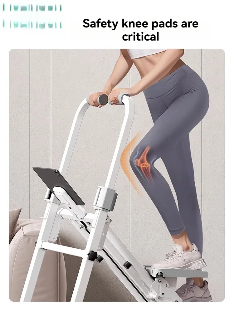 Multi-functional Stair Climbing Machine Fitness Home Treadmill in-situ Indoor Running Pedal Mountaineering Machine Sweating - Image 2