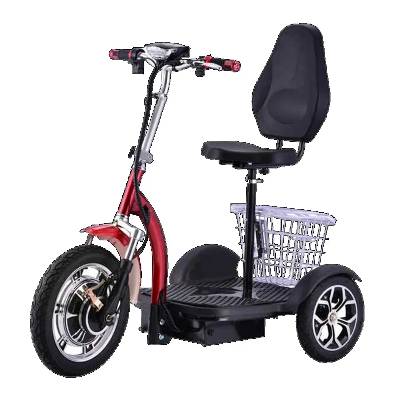 Foldable Motor Travel Adult Handicap 3 Three Wheel Mobility Disabled Electric Handicapped Scooters for Sale