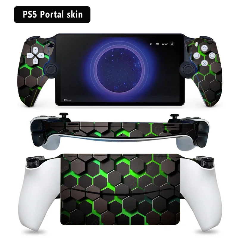 Skin Stickers for Playstation Portal Controller Protective Decal Sticker for PS5 Portal Gamepad Vinyl Stickers Gamepad Skin