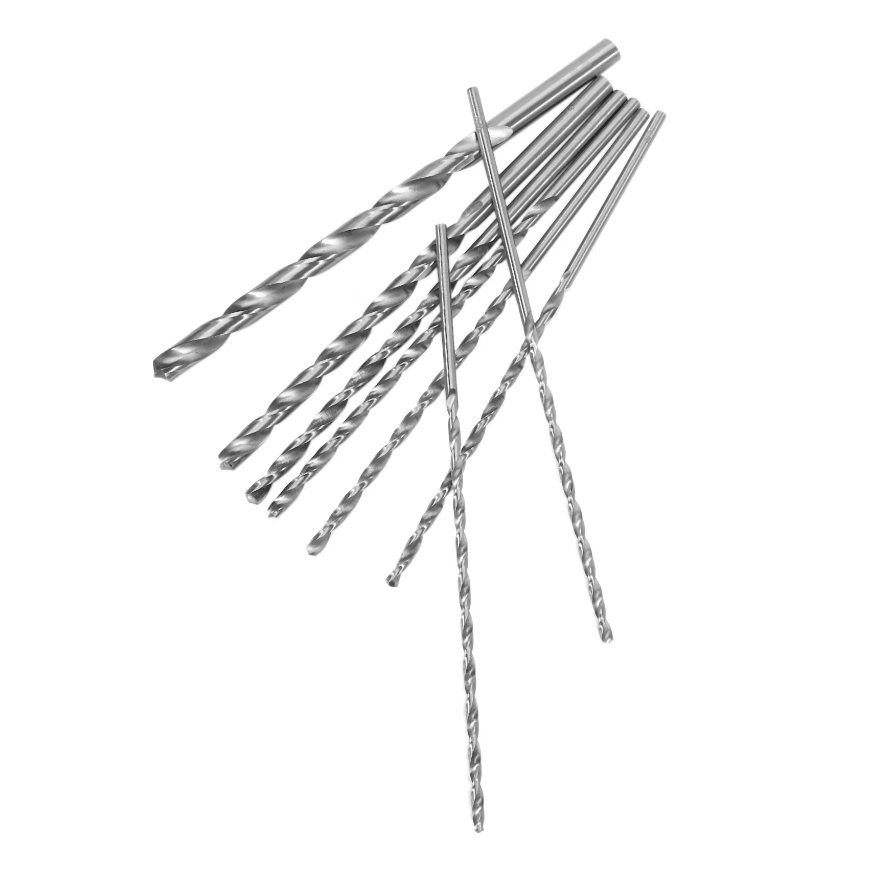 

VEHO-16X 4-10Mm Extra Long 200Mm HSS Twist Drill Straigth Shank Auger Drilling Bit Tool
