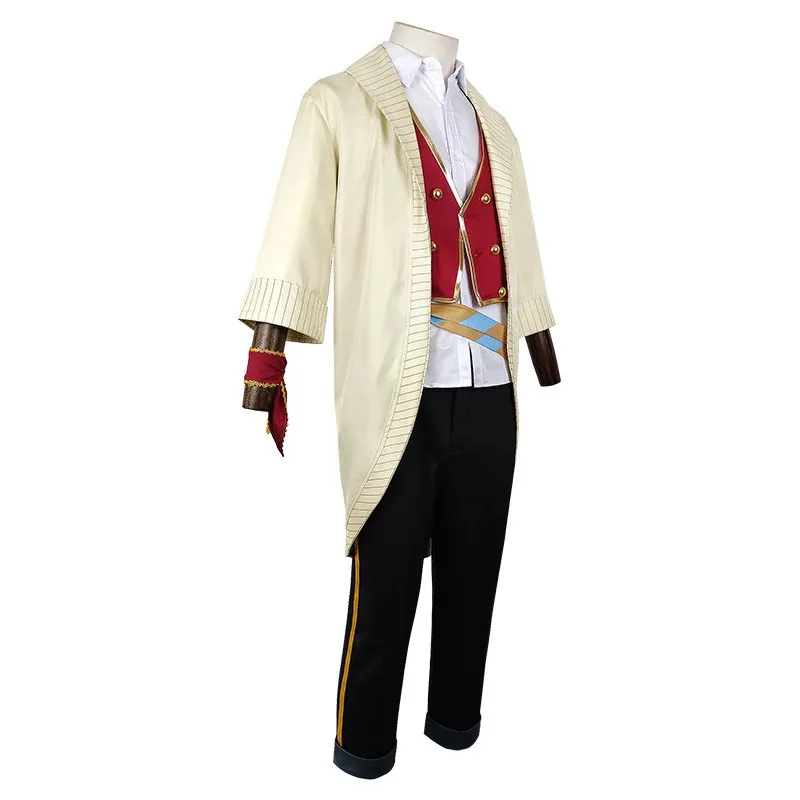 

ABC123Kalim Al Asim Cosplay Costume Scarabia Kalim Night Raven College Uniforms Suit Halloween Party Costumes with x;3,f'6,h.7;j