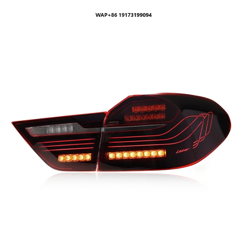 

Modified CSL Dynamic LED Driving Light for-BMW X4 F26 14-17 Tail Light Assembly Clear Lens 12V Streamer Warning Light New