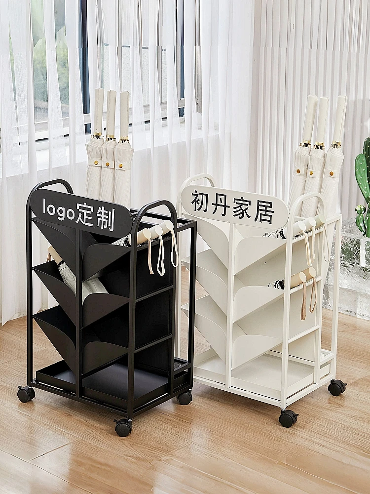 umbrella storage frame Advanced drain large capacity long handle umbrella frame Commercial