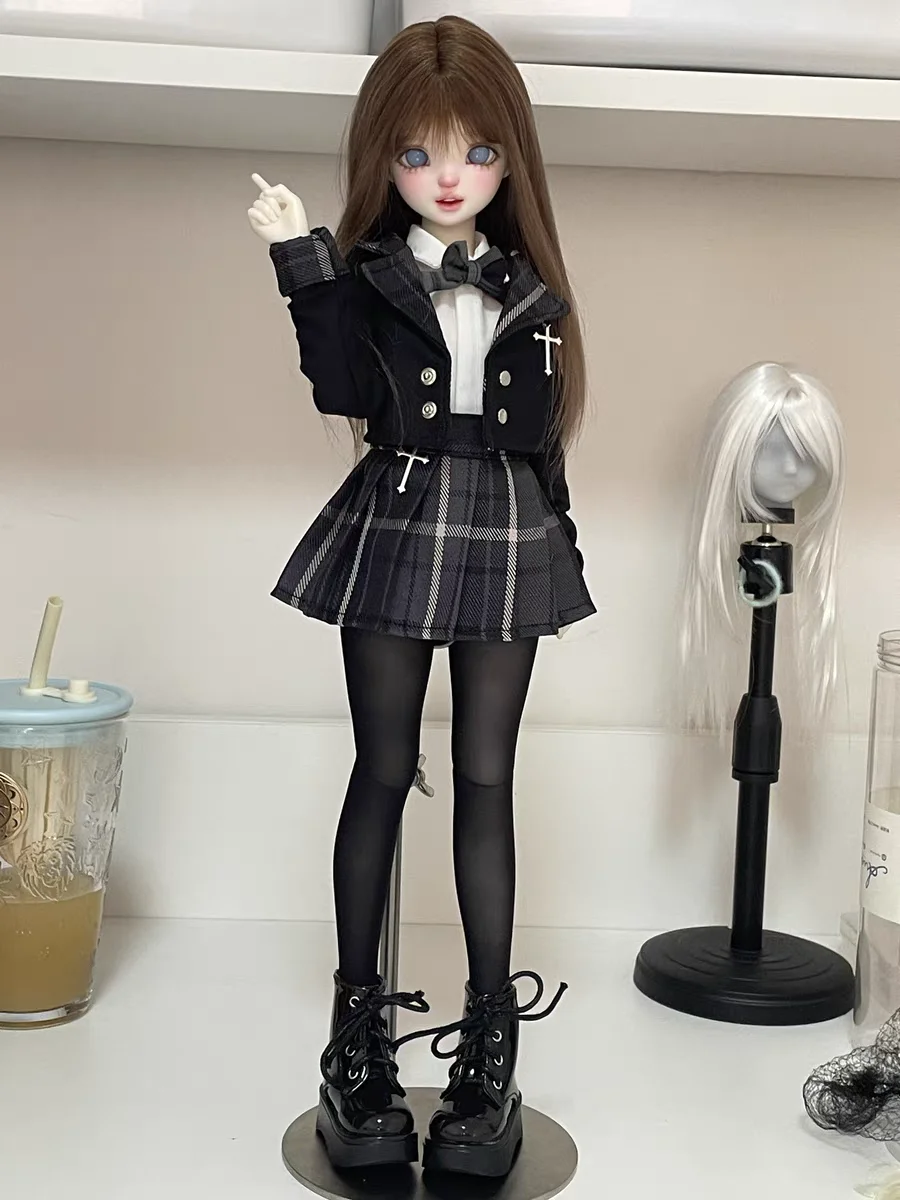 BID doll clothes suitable for 1/4 size new college style suit uniform JK set 5-piece set goddess secret feeling