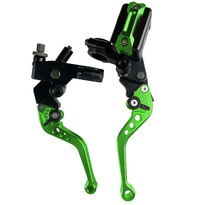 CNC Een Paar 7/8 "22mm Universele Motorfiets Hoofdremcilinder Hendel Kabel Koppeling Reservoir Voor Scooter Sport crossmotor