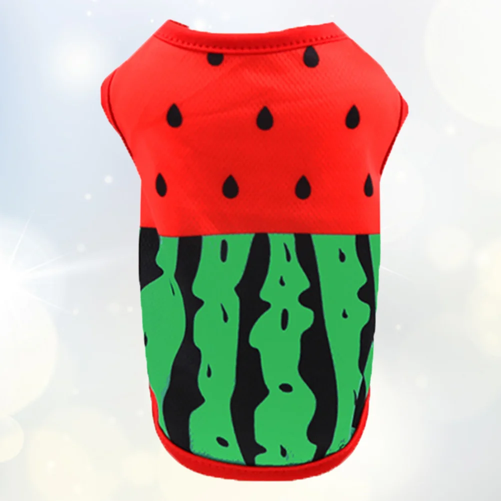 

Charming Dog Puppy Vest Watermelon Pet Supplies Breathable and Comfortable for Special Occasions and Outdoor Use
