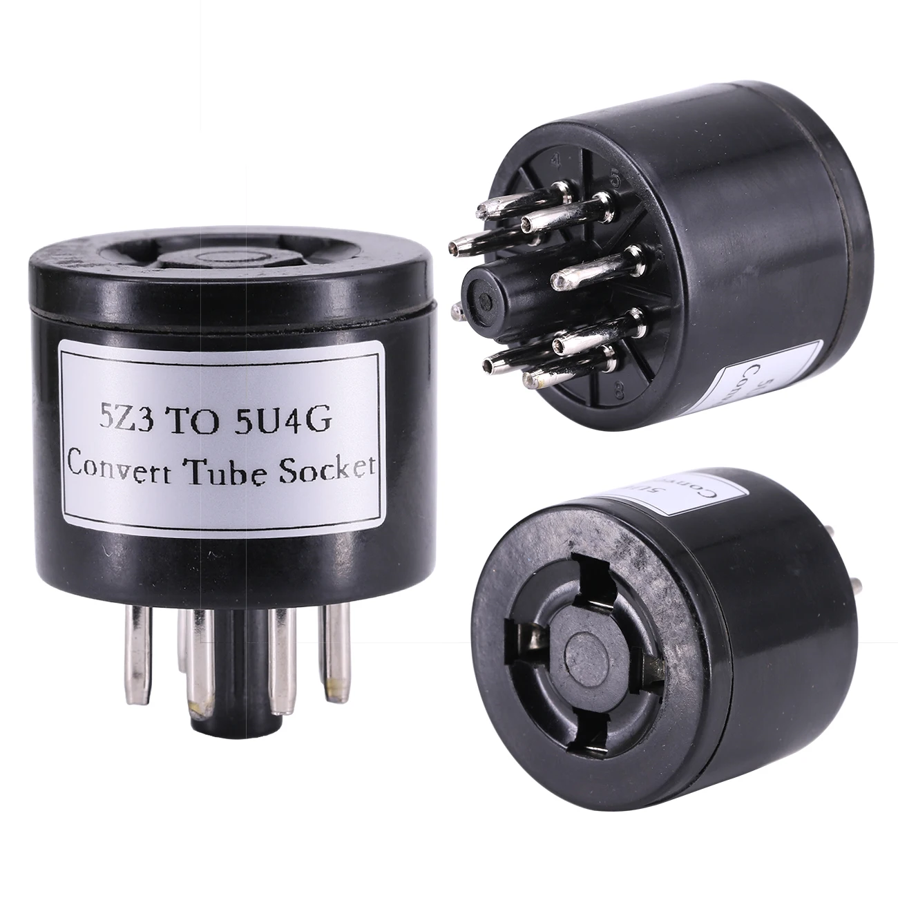 1 шт. WE274A 80 5Z3 (сверху) до 5U4G 5Z4 274B (снизу) трубка 4 контакта до 8 контактов «сделай сам», адаптер для розетки телефона