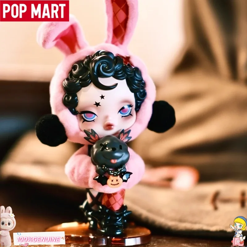 

POP MART Skullpanda Bunny Or Doggy Series Blind Box Toys Guess Bag Mystery Box Kawaii Figure Desktop Ornaments Collection Gift