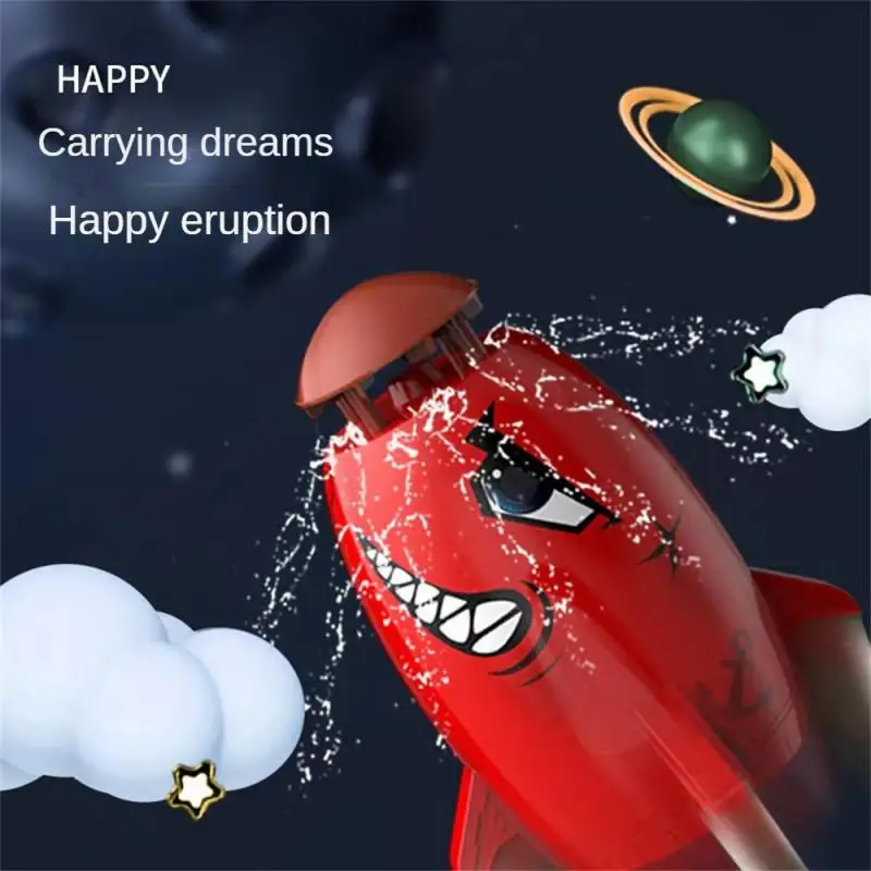 Rotate Garden Flying Toys Rocket Interaction Outdoor Design Game Sprinkler Children Long Distance