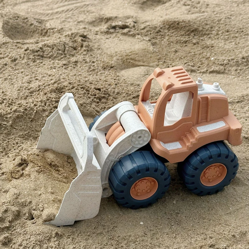 Jouet de plage pour enfants, chariot, Bulldozer, seau de plage, pelle, jeu de bord de mer d'été, jeux d'eau et de sable, véhicule de jeu en plein air