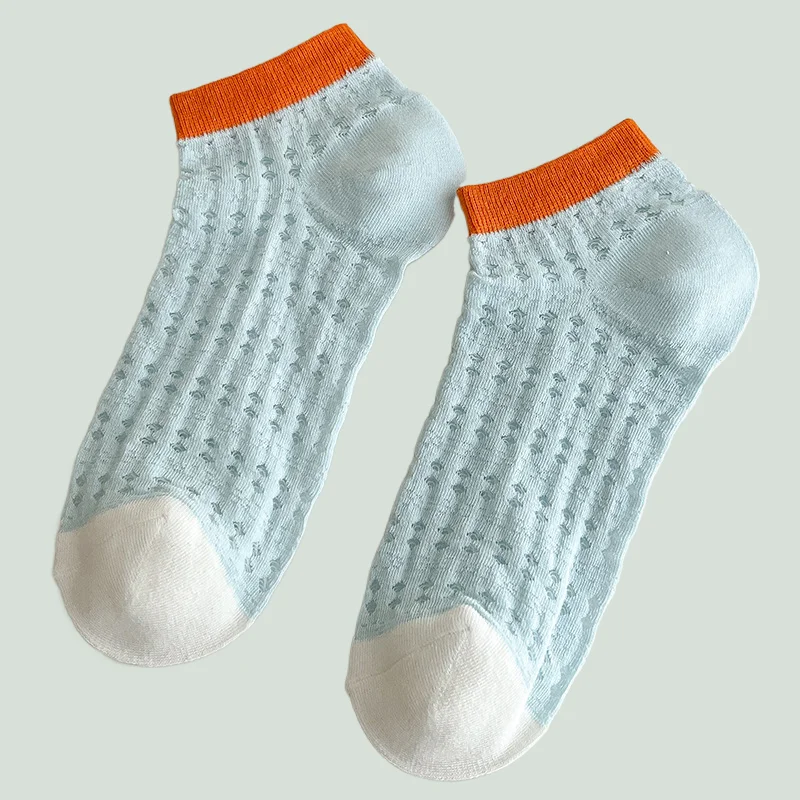 Chaussettes d'été fines et respirantes pour femme, socquettes confortables en maille, pour abonnement au bateau, dopamine, document, niche, assorties avec tout, 5/10 paires