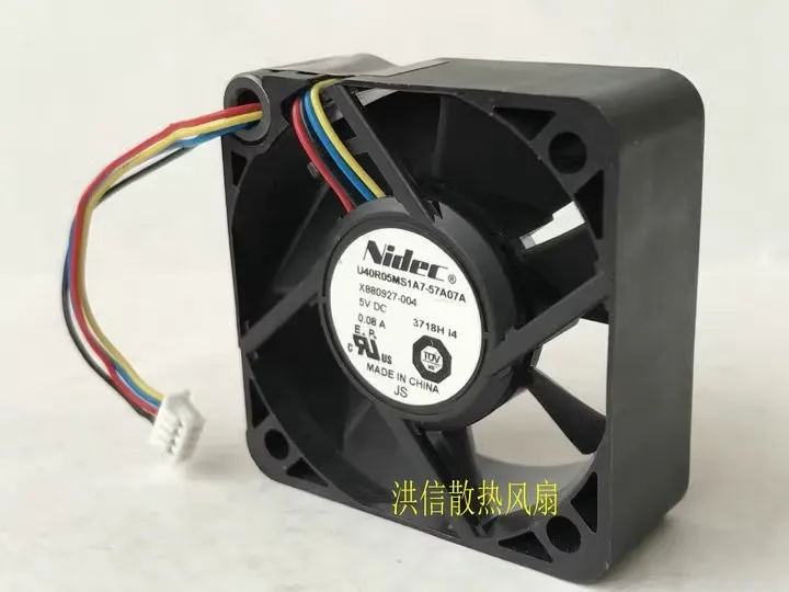 Frete grátis novo original NIDE U40R05MS1A7-57A07A X 880927 -004 Ventilador de resfriamento DC 5V 0,08A C4cm