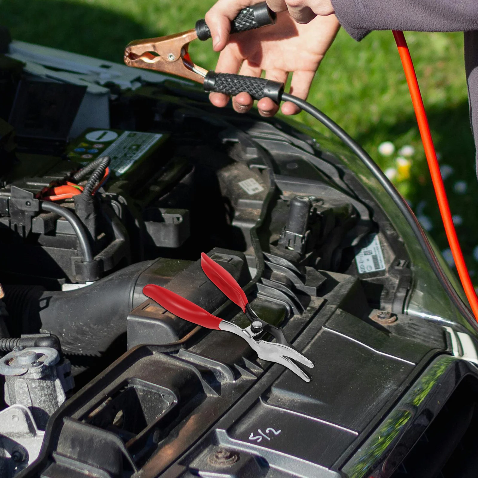 

Automotive Hose Clamp Pliers Ergonomic Handle Hose Remover Tool Car Radiator Water Pipe Locking Clamp Repair Tool Fuel Line