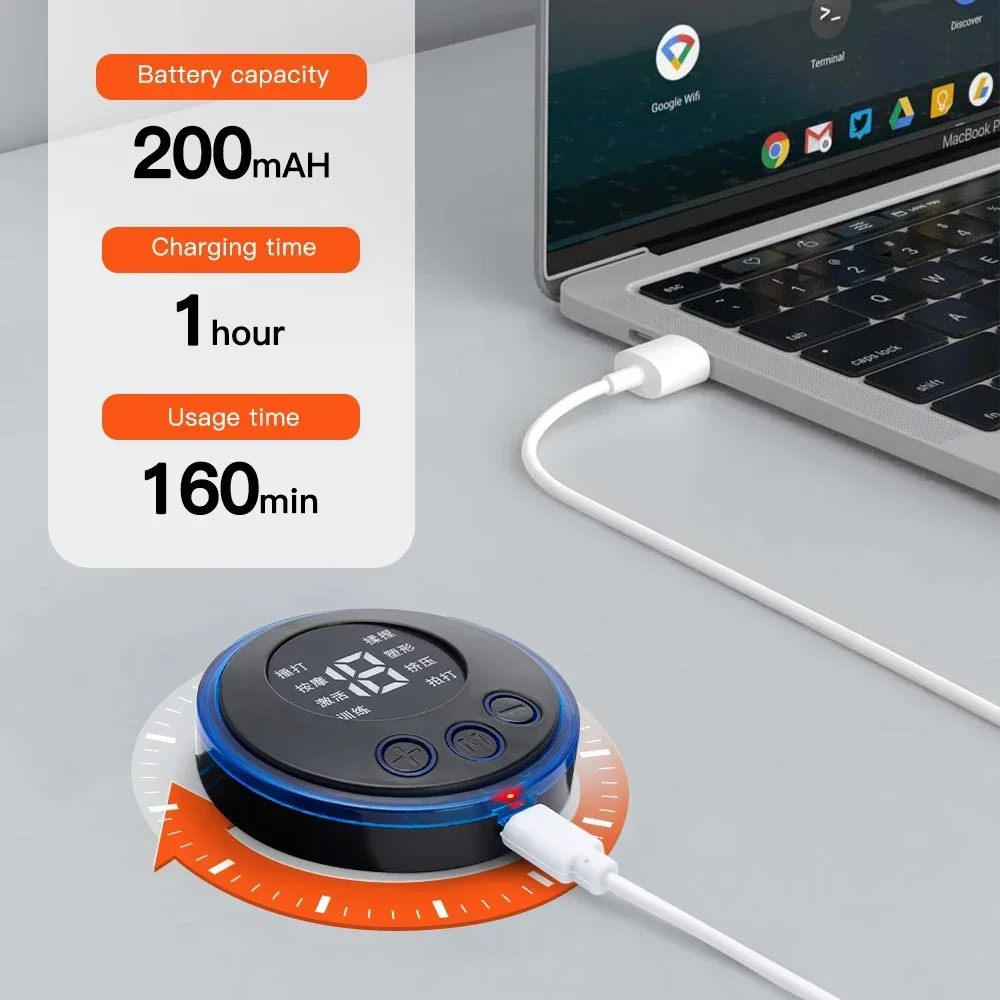 مدلك الرقبة الكهربائية الصغيرة عنق الرحم الظهر التصحيح محفز ماساغادور حصيرة المحمولة جل الوسادة ملصقات ضئيلة #6