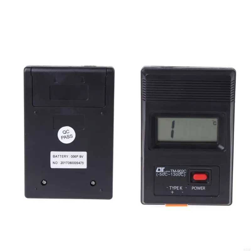 E28F Upgraded Thermometer Meter Single Input Temperature 2 Probes -50 to 1300℃