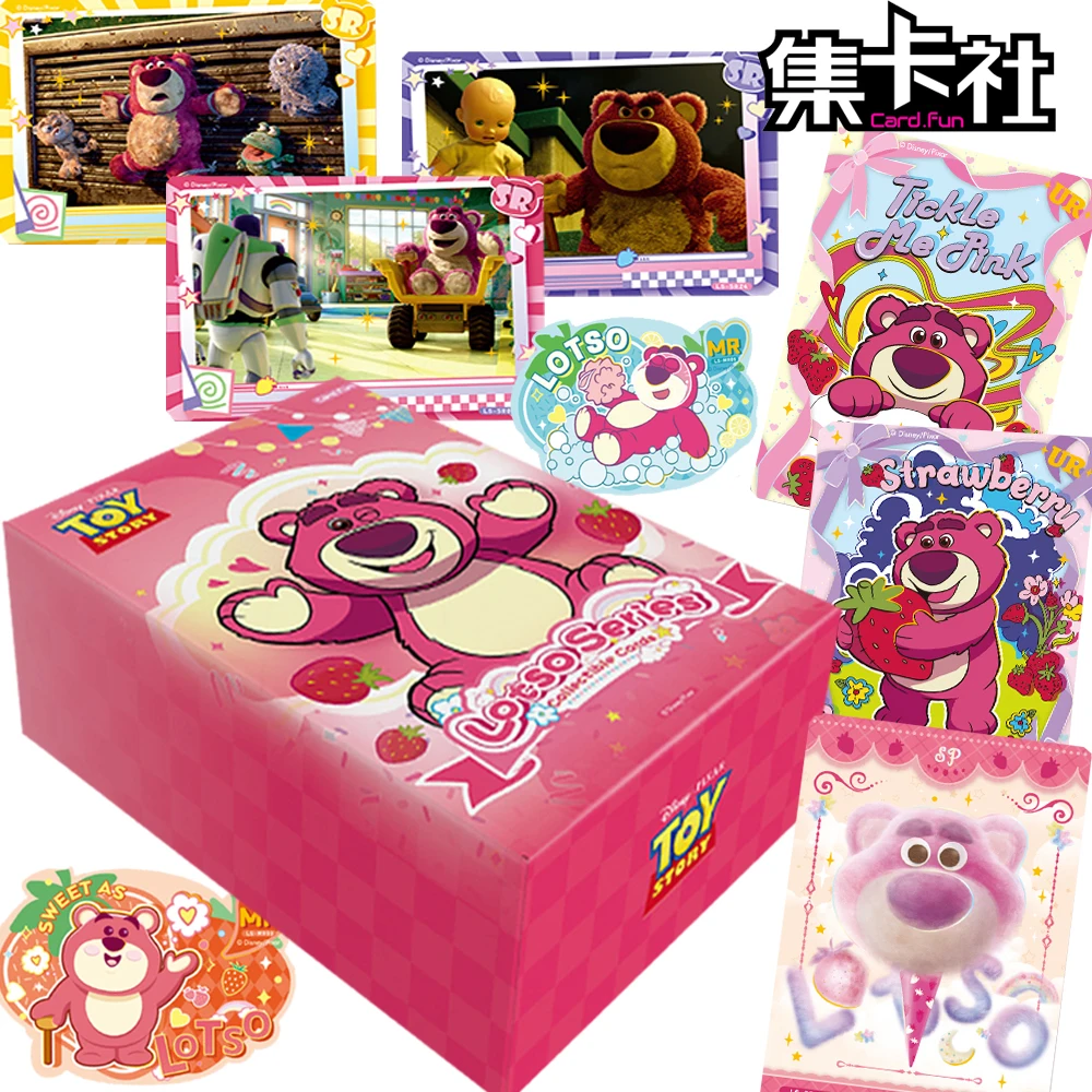 

New Card.fun Lotso Toy Story Collection Cards Animation Classic IP Exquisite Design Cute Delicious Dessert Cards Boys Girls Gift