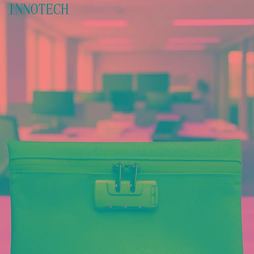 

Combination Lock Money Bag with Lock Zip Closure Waterproof Portable Locking Pouch Canvas Portable Security Document Bag Camping