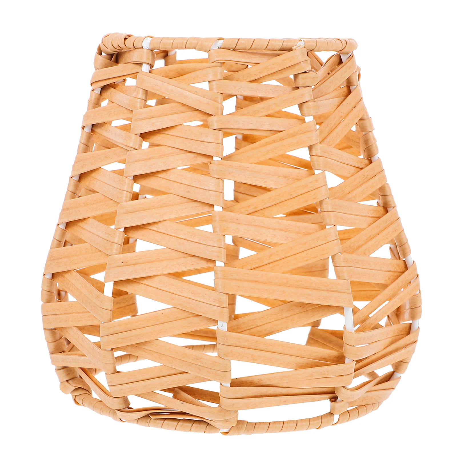 

Woven Rattan Pendant Lamp Shade Rustic Ceiling Light Shade for Dining Room Farmhouse Kitchen Island Bedroom Lamps Decor