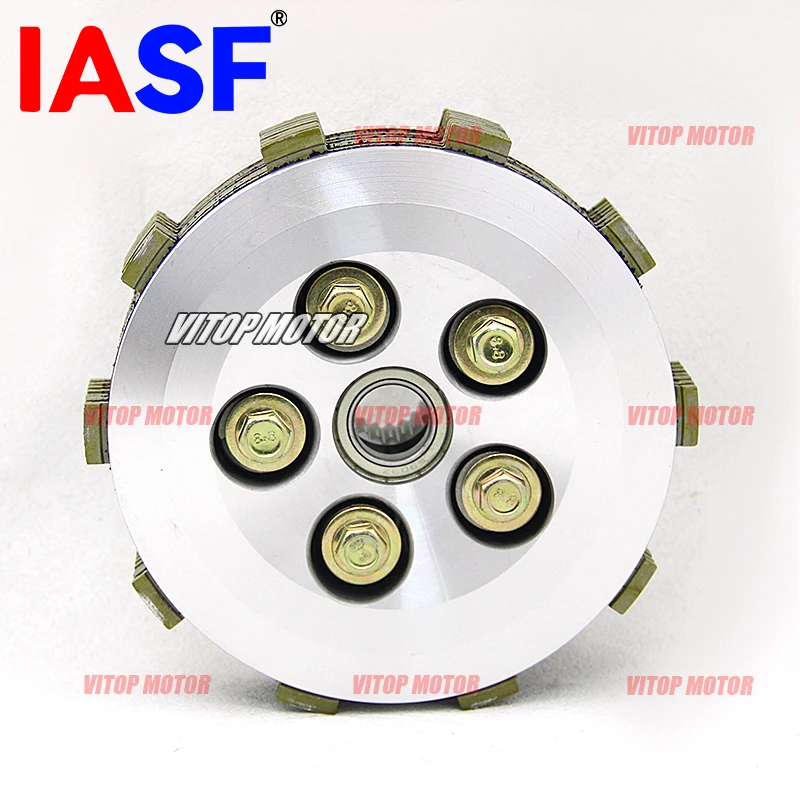 IASF Conjunto de placa de fricção da embreagem 7 peças para moto HONDA CB400SS NX4 Falcon NX400 XR400 CB650F VT600CD XL600V 22121-KCY-670
