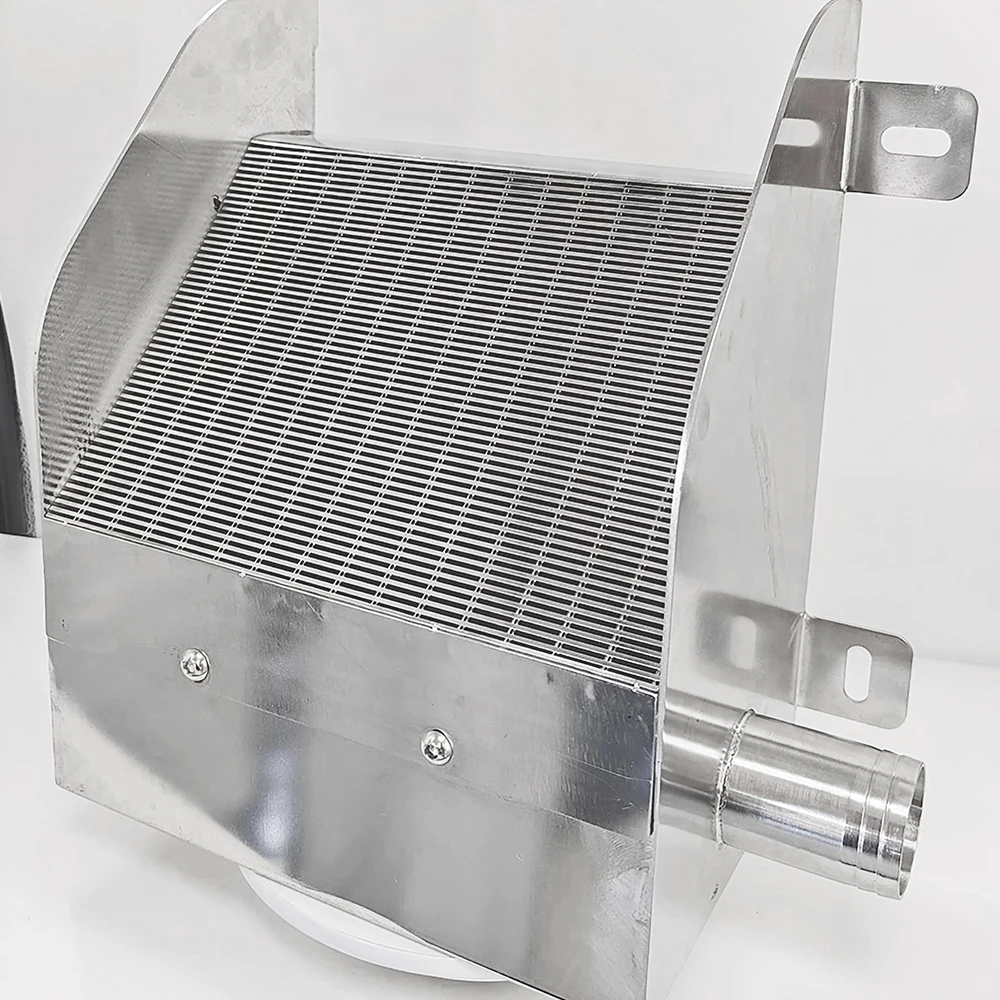 Customized 304/316L SS 200 Micron Coanda Mesh Screen Assembly Filter Box High-Rating Wedge Wire Filter Koi Pond Water