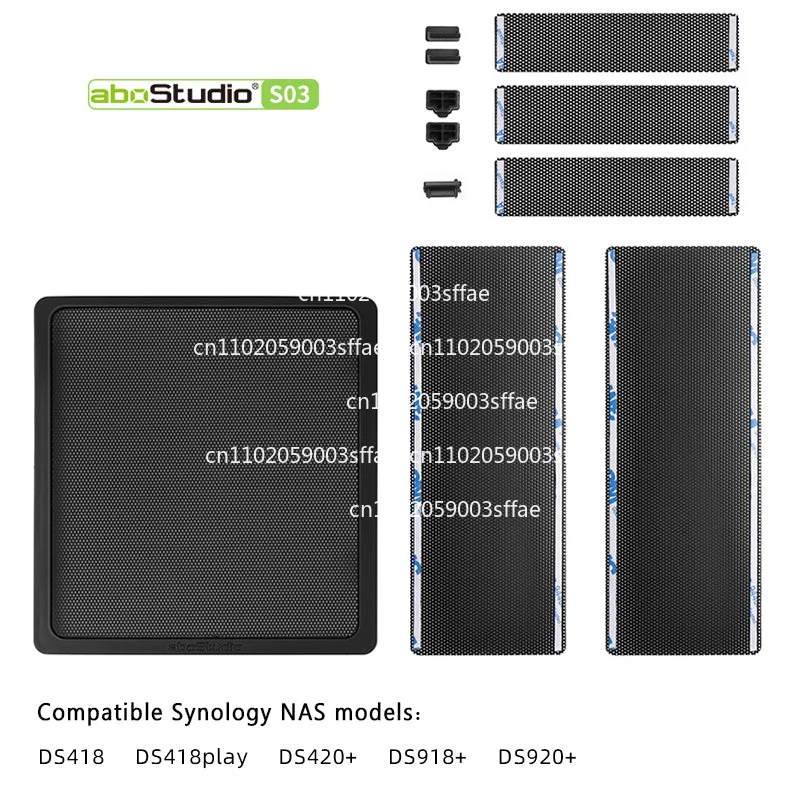 Dust Filter Protective Cover Kit Chassis Dust Net For Synology DS220+ 723+ DS923+ DS1520+ DS1621+ DS1821+ Tower Server