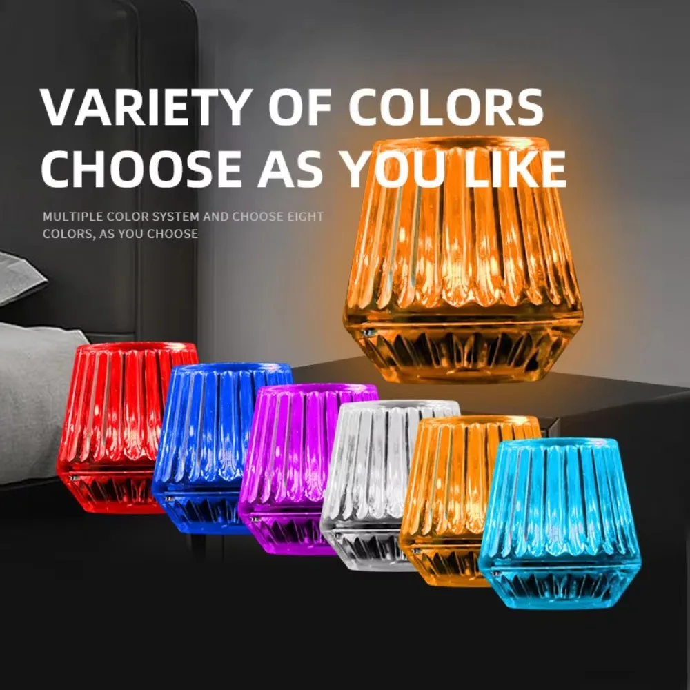 New LED Decorative USB Ambient Light Plug Play Colorful Auto Interior Light Portable Mini Car Atmosphere Lamps Universal