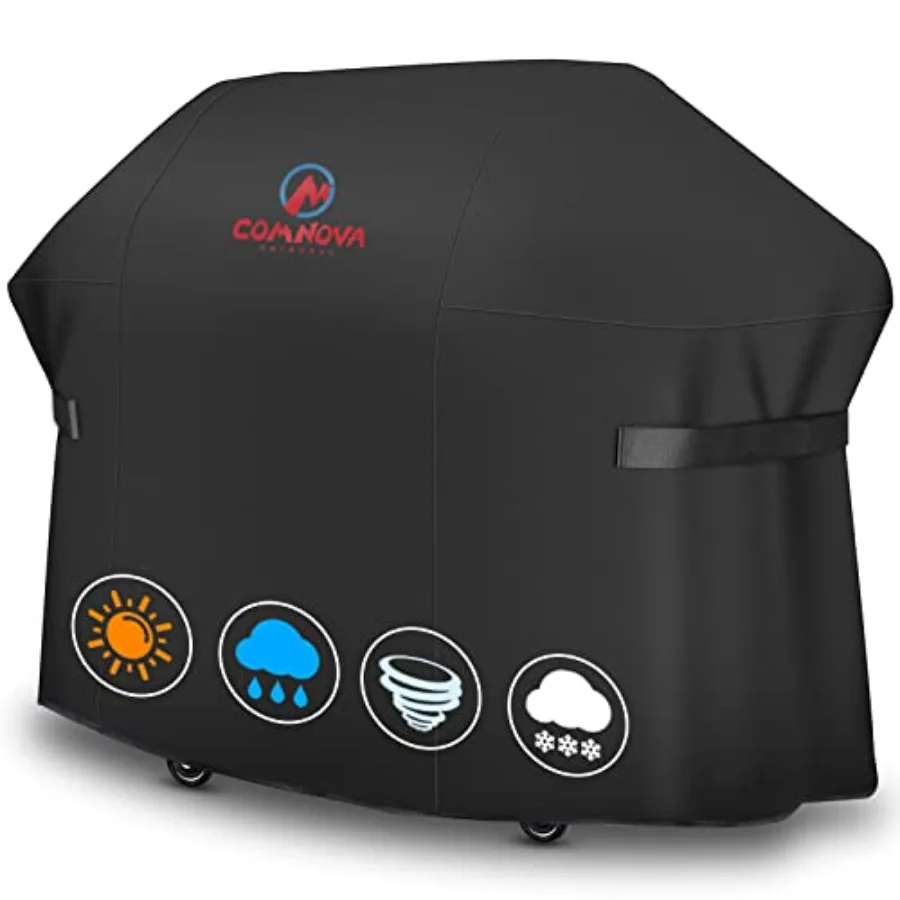 

Чехол для гриля Comnova 7109, чехол для барбекю Weber Summit 0 Series с 6 горелками, сверхпрочный и водонепроницаемый чехол для барбекю We.