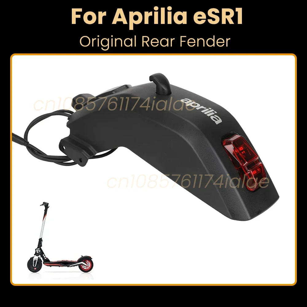 Original Rear Fender for Aprilia eSR1 Electric Scooter Mudguard Waterproof Cover Assembly Contain Bracket Brake Taillights