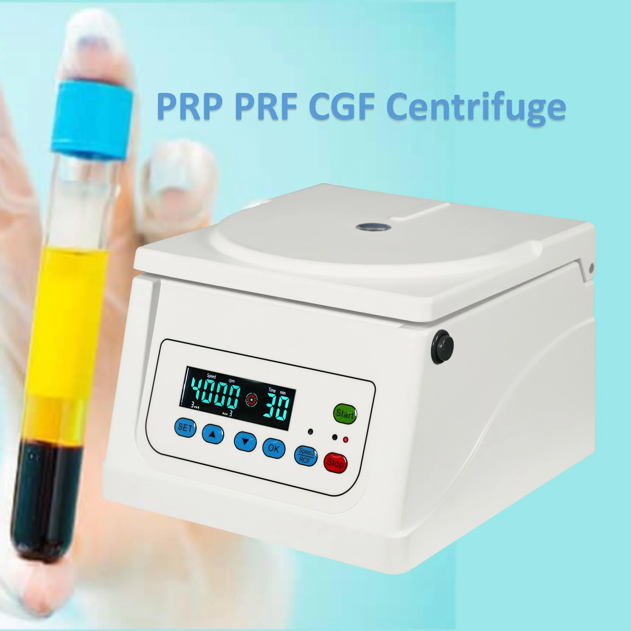 Small Size Cheap Factory Price Low Speed Angle Rotor PRP PRF i-PRF CGF Medical Clinic Centrifuge DD4-M