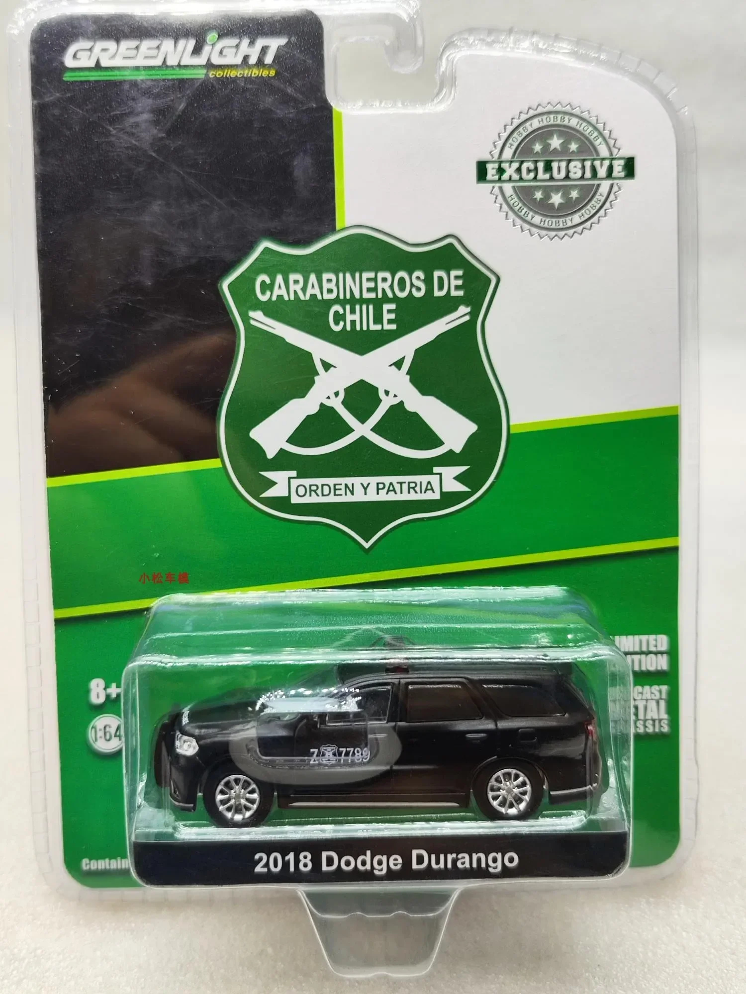 

1:64 2018 Dodge Durango Police car Diecast Metal Alloy Model Car Toys For Gift Collection ornament