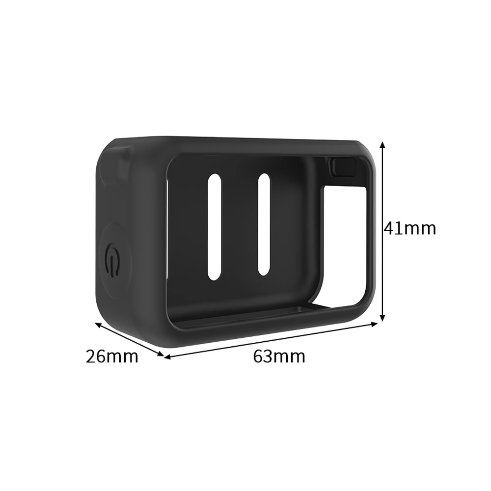 

Silicone Sleeve Case for DJI Osmo Nano, Soft Protective Case Battery Side Open, All-Round Protect Action Camera Accessories