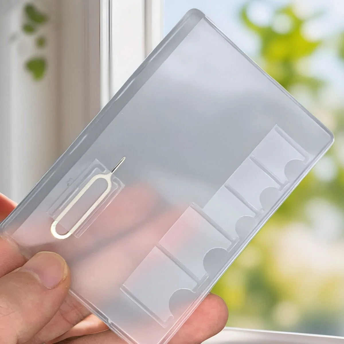 Portable SIM Micro Pin Nano Memory Card Bank Cards Storage Bag Box SIM Card Protector Holder