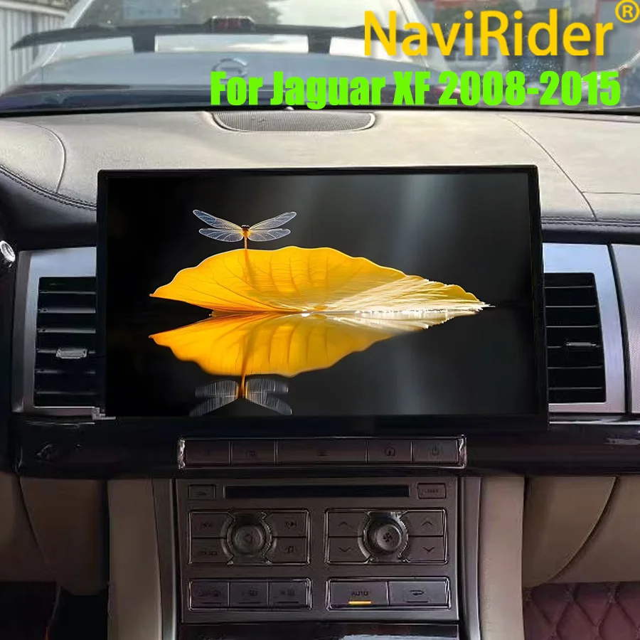 

13-дюймовый сенсорный экран для Jaguar XF 2008-2015, Android 15, GPS-навигация, мультимедийный видеоплеер, головное устройство, беспроводной CarPlay