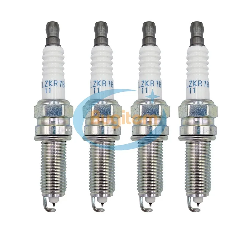 4PCS 18846-11070 1884611070 SILZKR7B-11 Spark Plug For Kia Hyundai SILZKR7B11